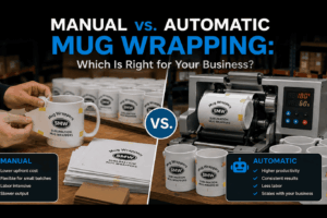 Manual vs. Automatic Mug Wrapping: Which Is Right for Your Business?